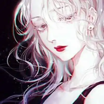 头像 卡通头像 黑暗高冷少女动漫头像扫描到手机 动漫图片女生图片