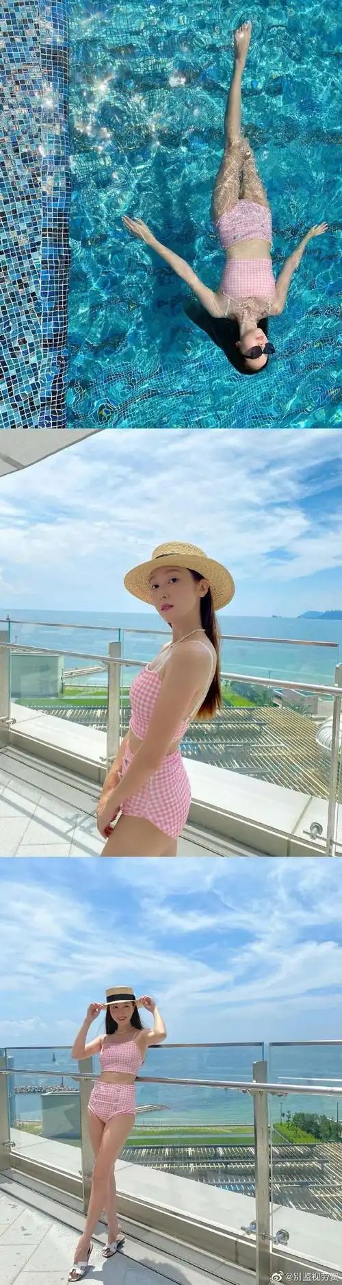 #郑秀妍泳装照#