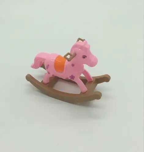 小巴比娃娃配件迷你型玩具木马过家家儿童益智可爱精品包邮礼物