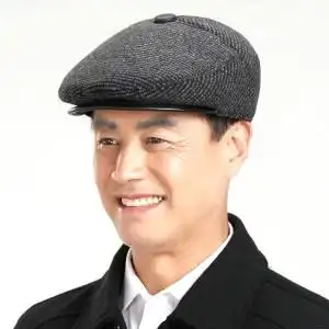 绍兴毡帽手工毡帽绍兴乌毡帽帽子老人帽包邮绍兴特产男帽子