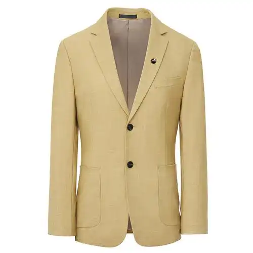 jeepspirit吉普男士西服上衣商务休闲西装宽松小西服男套装外套中青年