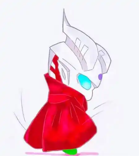 赛罗小时候太可爱了我给打100分