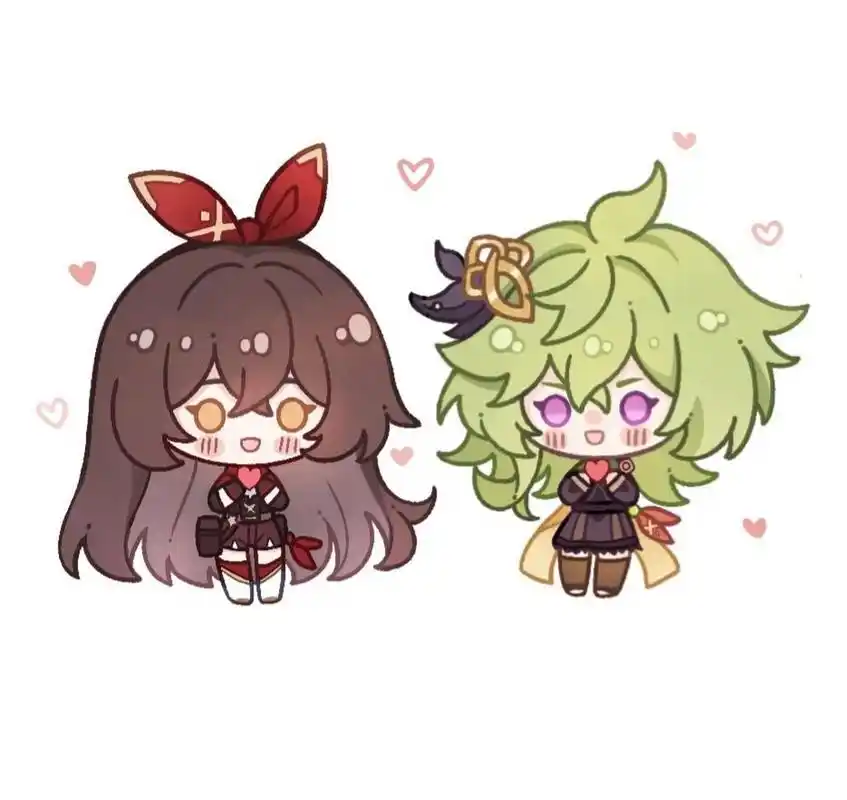 原神绘画|安柏95柯莱 93