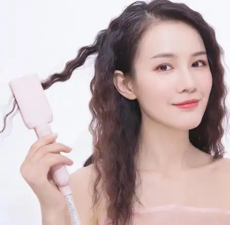 女生水波纹玉米烫发型图片