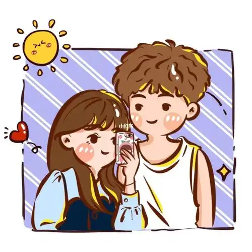 奶萌萌情侣头像