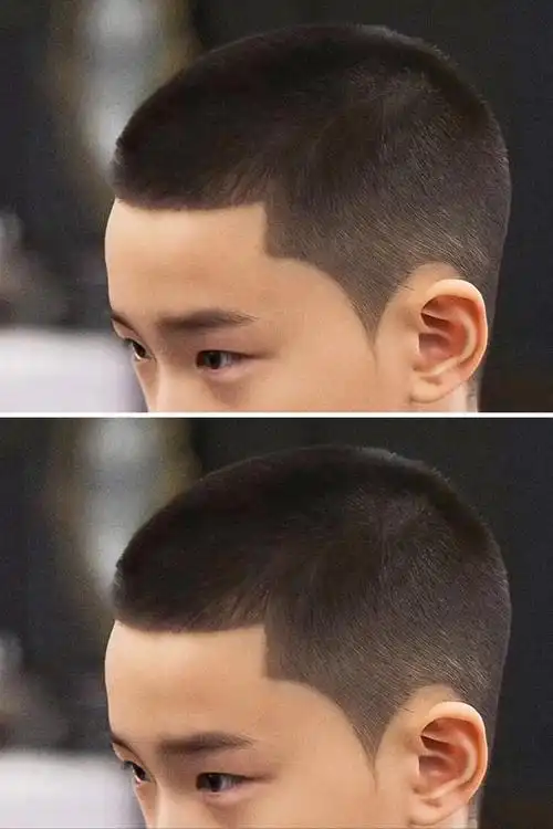 圆寸走起来
#寸头[话题]# #圆寸男孩[话题]# #男士发型设计[话题]