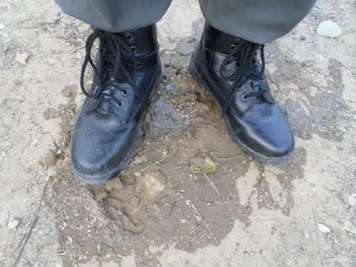 [三期评测]pla06地勤防寒皮靴