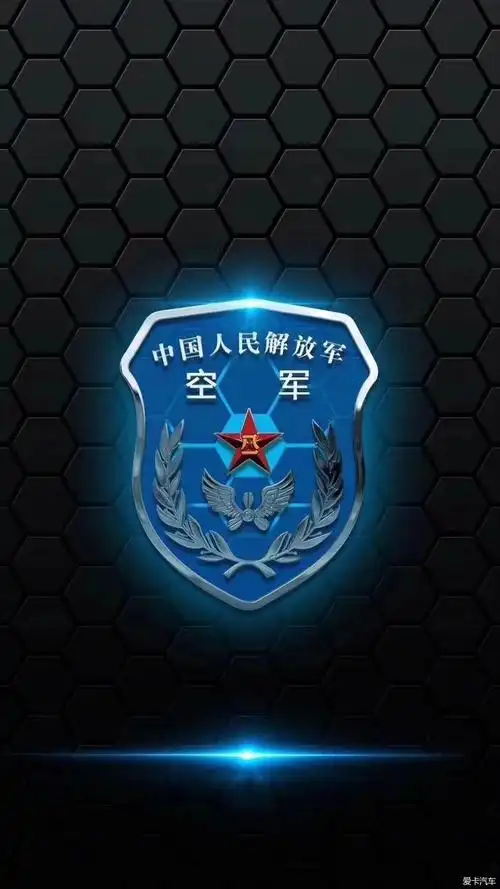 三,中国人民解放军空军臂章 今日的中国空军已拥有第五代战机和远程