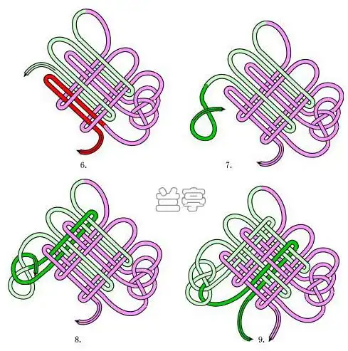 盘长蝴蝶 - 兰亭 - 兰亭结艺