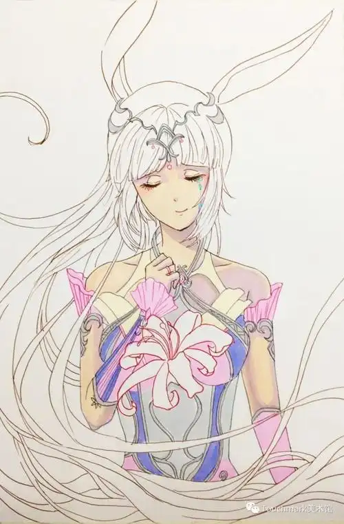 t馆小课堂马克笔斗罗大陆之小舞