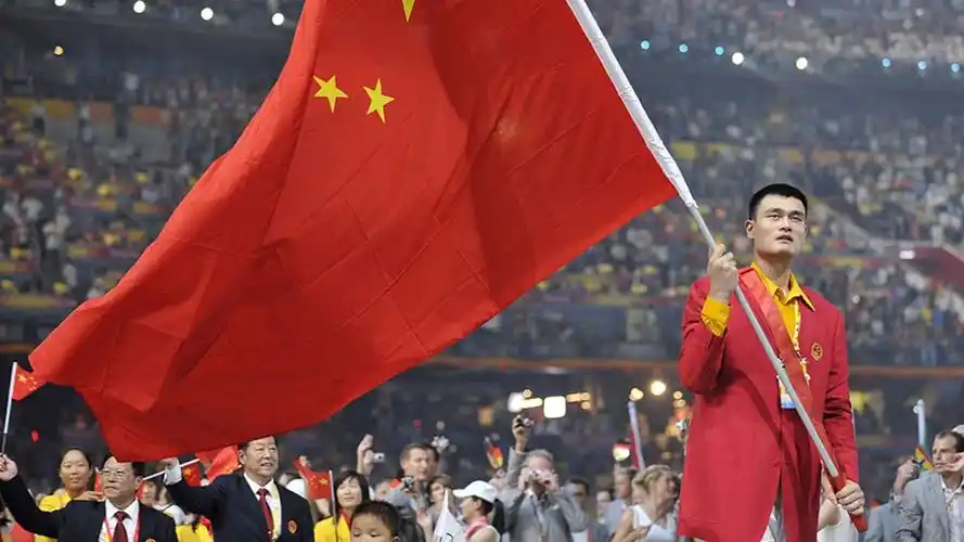 中国代表团奥运开幕式旗手大合集:姚明人气最高 马龙众望所归