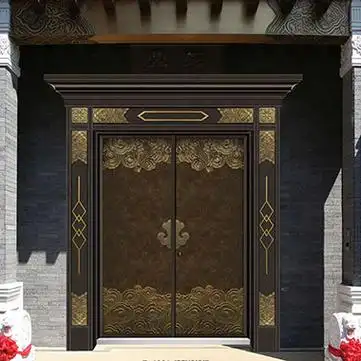 非标 门十大名牌-铸铝门生产厂家-锌合金别墅大门-福