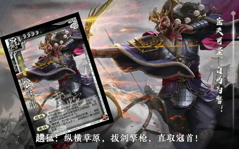 【十周年】三国杀公孙瓒-义从金镞皮肤语音视频