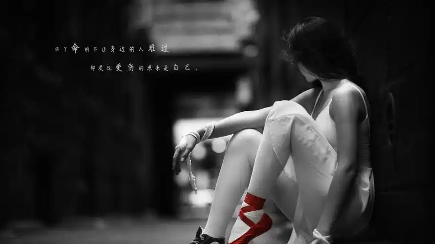 爱情中遭受打击的伤感说说图片