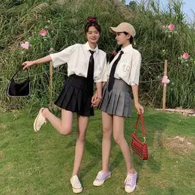 校服套装女闺蜜