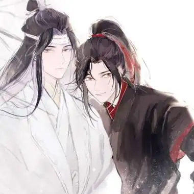 魏无羡蓝忘机头像魔道祖师魏无羡蓝忘机情侣头像两张
