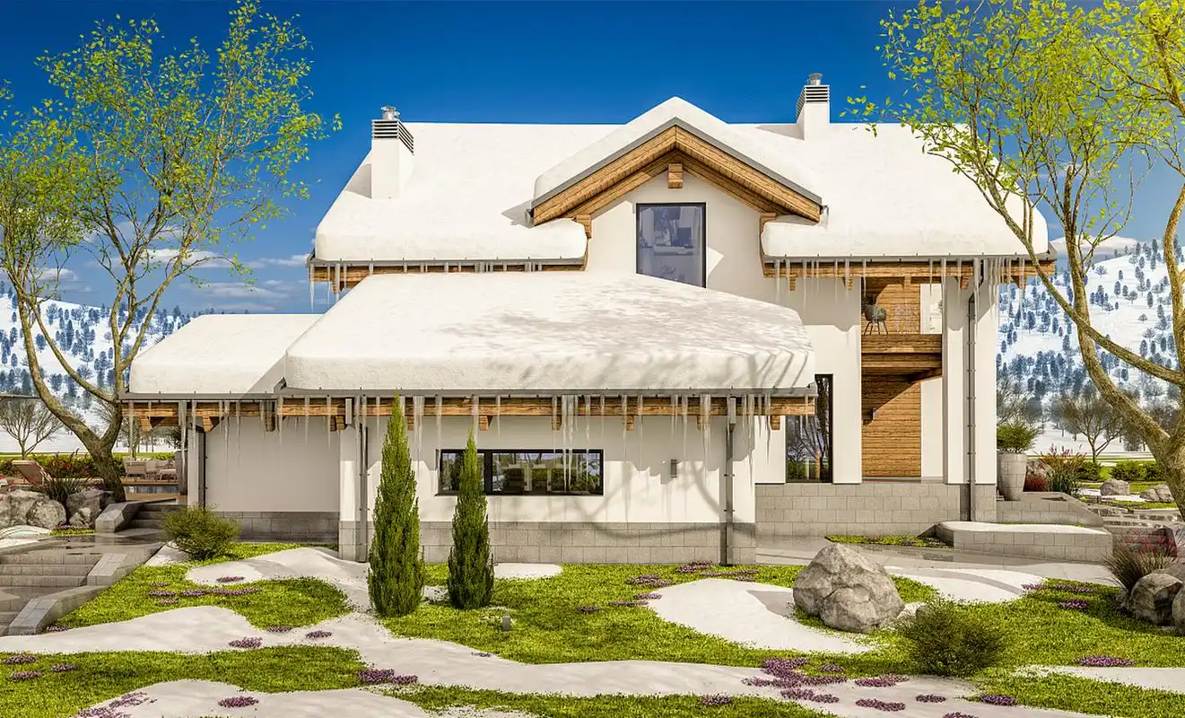 分享:日式农村别墅自建房设计效果图,七室两厅五卫,280-320平米#农村