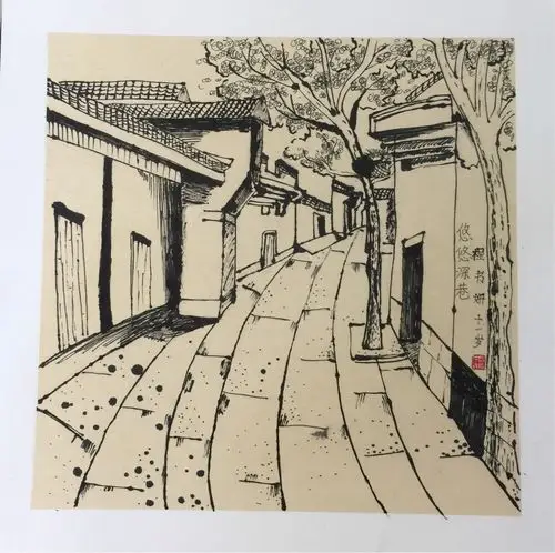 探坊巷古韵 绘建筑遗风