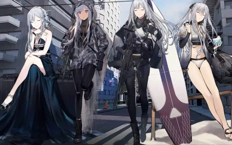 【少女前线】ak-12(立绘 大破)