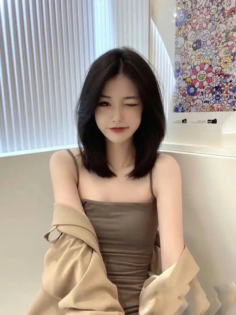 齐肩锁骨发.简约耐看锁骨发,2022火爆发型锁骨发最耐看又 - 抖音