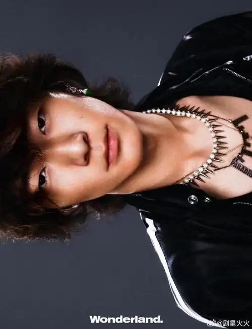 张亮晒张天天杂志大片