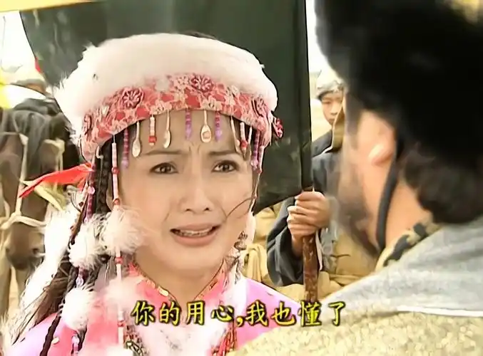 父女依依送别,这一段拍的太好 浪迹天涯 还珠格格 第二部 1080高清 5