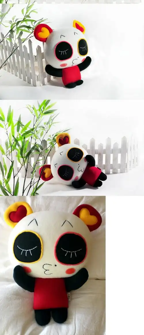 女生创意潮熊猫娃娃毛绒玩具公仔生日礼物女生同学熊猫公仔毕业礼物