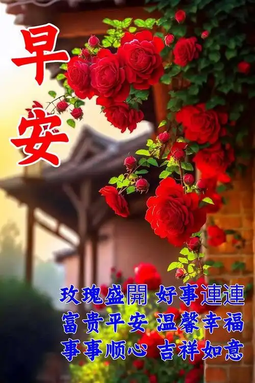 漂亮的早安图片暖心祝福语温馨的早安问候语祝福图片