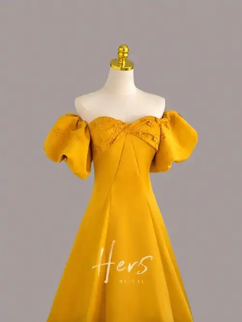 贝儿公主春日花苞舞会礼服大连婚纱