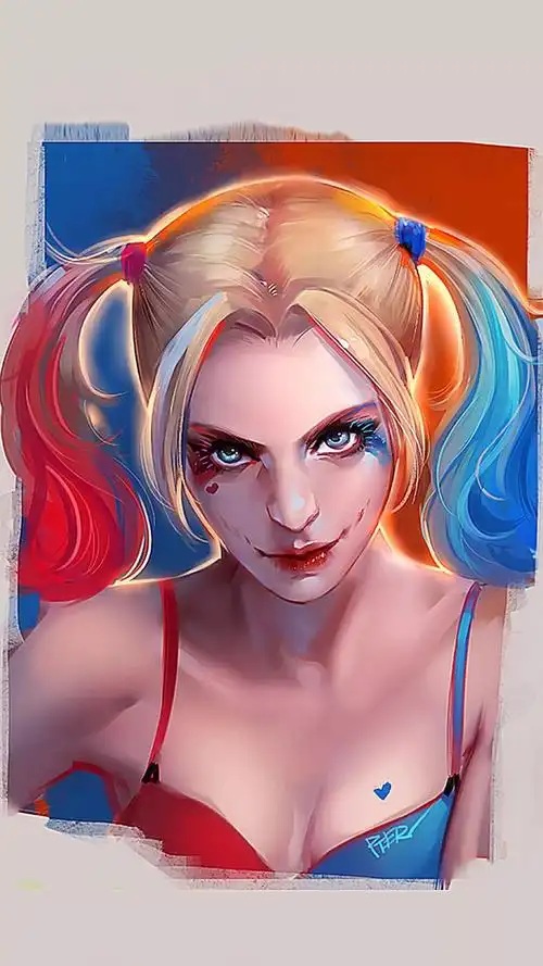 壁纸| 明星系列之小丑女哈莉·奎茵