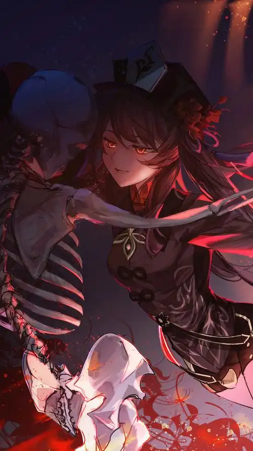 原神 genshin impact 胡桃 hutao 手机壁纸