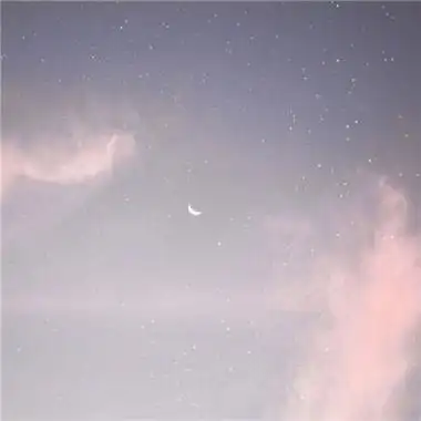 小粉红的天空唯美意境头像