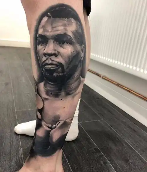 一代拳王泰森纹身