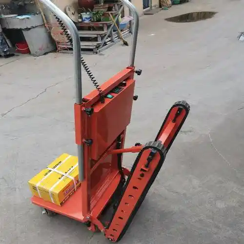 电动爬楼车 爬楼梯机 上下楼梯车 六轮电动爬楼机 砖水泥沙上楼搬运车