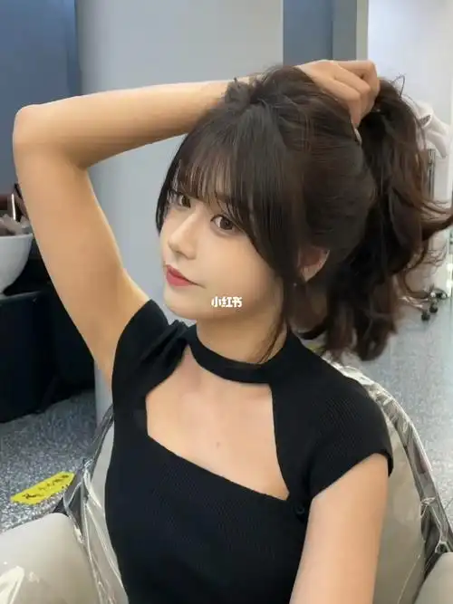 适合微圆脸女生的瘦脸刘海太绝了7575