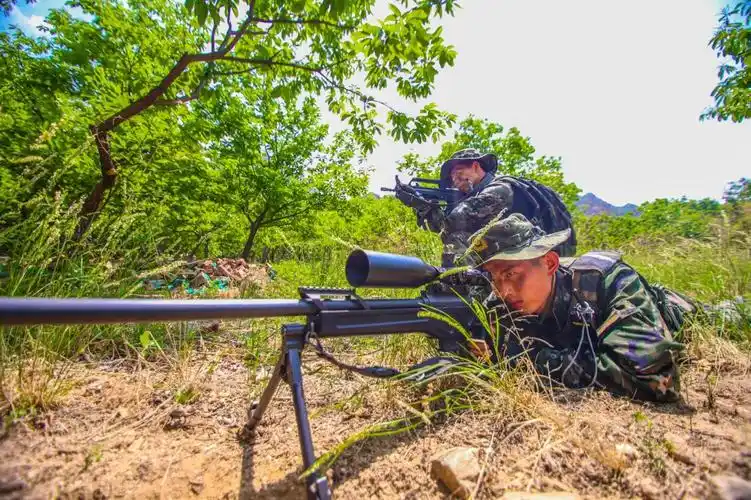 北京武警特战演练