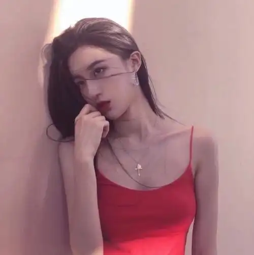 干净侧面背影唯美清纯御姐女头像