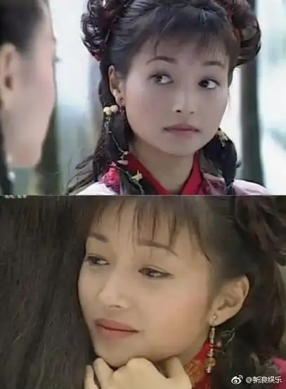 旧爱浪#1999年《绝代双骄》李绮红饰演"小辣椒"张菁,一袭红衣古灵精