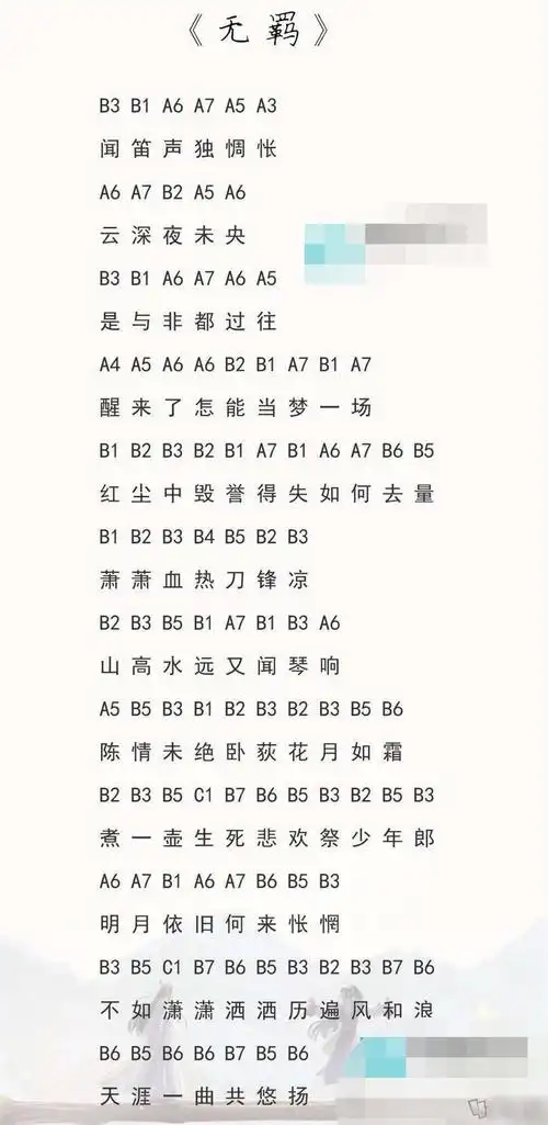 竖琴好听简单乐谱分享光遇星星点灯谱子 星星点灯钢琴竖琴谱子分享 燕