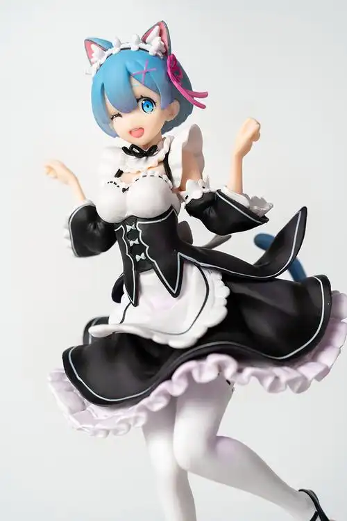 从零开始的异世界生活蕾姆手办动漫可爱猫耳女仆二次元美少女摆件