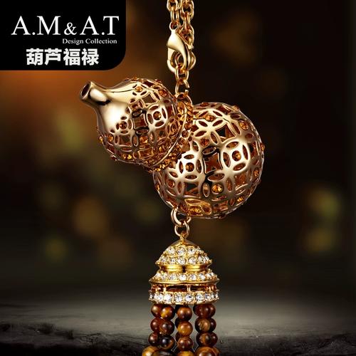 汽车挂件葫芦车内高档吊坠饰品挂饰平安车上高档后视镜男女2022