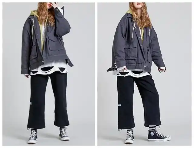 女生玩起中性风风格也是很帅气的,因为中性风的穿搭风格没有性别之分