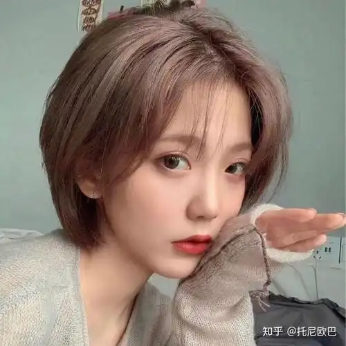 发型女2021新款中短发,中短发时髦不打折