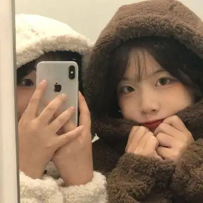 好看闺蜜头像 2个人,从未设防的好闺蜜