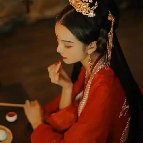 古风头像女生头像二转注明文清