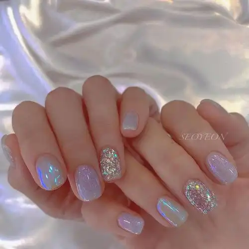 指甲也要清凉一下2021夏日美甲图鉴显白温柔款式都在这