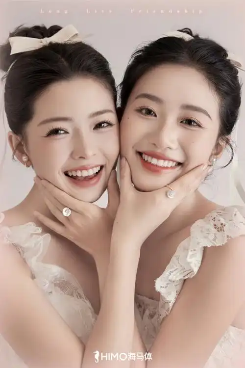 海马体闺蜜照##闺蜜就要合拍