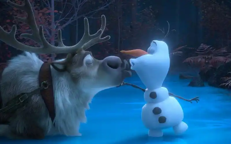 【冰雪奇缘2】日语版 雪宝两分钟回顾冰1与冰2 【自翻中日字幕】