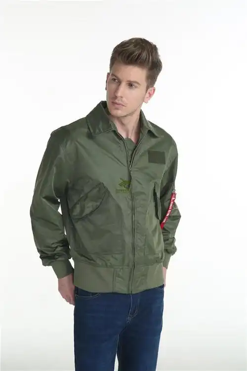 美国空军 1972年复古春秋季 45p美国空军战术飞行员夹克男作战风衣