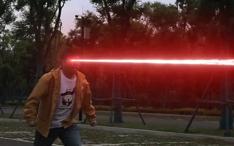 镭射眼特效解析ae教程x战警超人激光眼